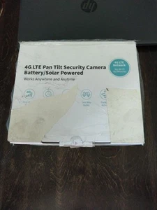 4g Lte Pan Tilt Security Camera Battery Solar Powered - Picture 1 of 7