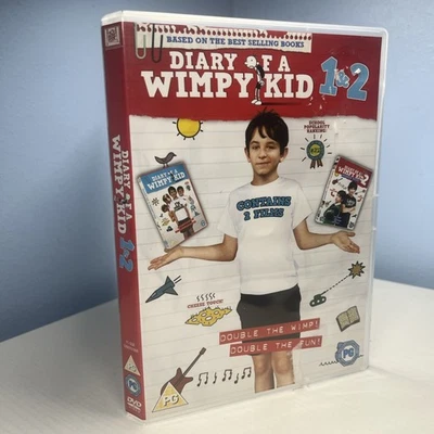 Diary of a Wimpy Kid 1 and 2 DVD Zachary Gordon (2011) - Image 1 of 4