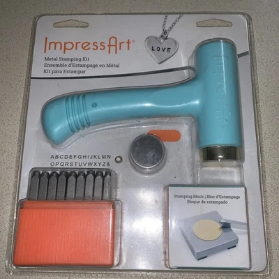 Набор для штамповки металла Impress Art, новый и запечатанный! - Изображение 1 из 4