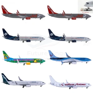 1:400 Phoenix B737-800 Jet2/AeroMexico/Thomson/TUI/ Caribbean Airlines+Tractor - Picture 1 of 20