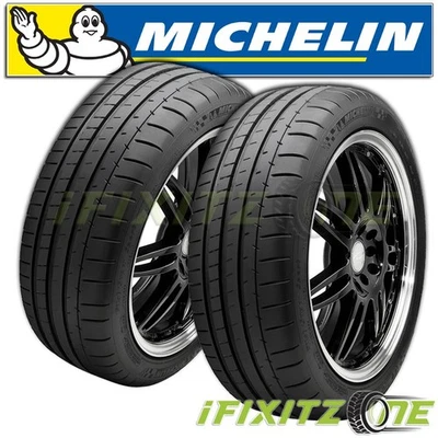 2 Michelin Pilot Super Sport 285/30R20 99Y Ultra-High Performance Summer Tires - Image 1 of 4