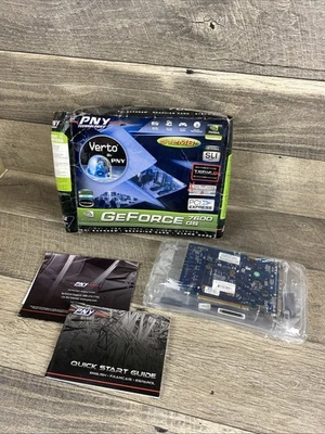 PNY NVIDIA GeForce 7600 GS (VCG76512SXPB) 512MB DDR2 SDRAM PCI Express x16... - Image 1 of 4
