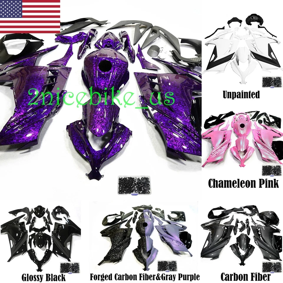 Injection For Kawasaki Ninja 300 EX300 2013-2017 2015 2016 Fairing Kit Bodywork - Image 1 of 1