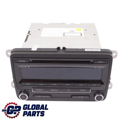 VW Volkswagen Polo Mk5 Radio Steuerung Steuergerät CD Spieler MP3 5M0035186J - Bild 1 von 4