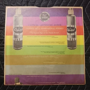 INNER SLEEVE ONLY (NO ALBUM / NO JACKET) - CAPITOL RECORDS "critical listeners" - Picture 1 of 2