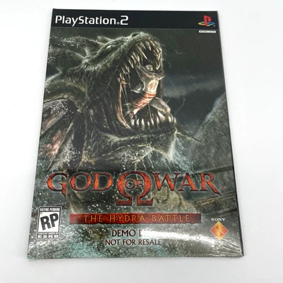 God of War: The Hydra Battle Demo Edition Sony PlayStation 2, 2005) New SEALED - Image 1 of 3