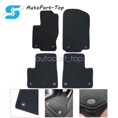 Velour Front-Rear Floor Mats Carpet For 2012-2019 Mercedes-Benz ML/GL/GLE/GLS Foto 1 de 4