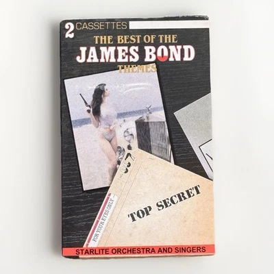 New Sealed The Best Of The James Bond Themes 2 Cassette Tapes 007 TP-4-5454 -f2 - Image 1 of 4