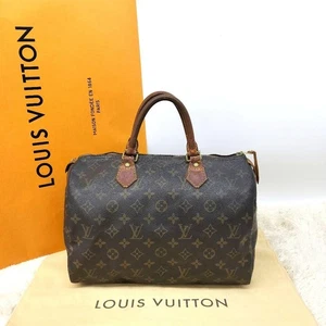 Bolso Boston LOUIS VUITTON M41526 Speedy 30 Monograma Marrón Auténtico de Japón - Imagen 1 de 9