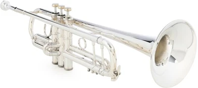 Bach 190S43 Stradivarius Professional Bb Trumpet - Silver Plated - Image 1 of 4