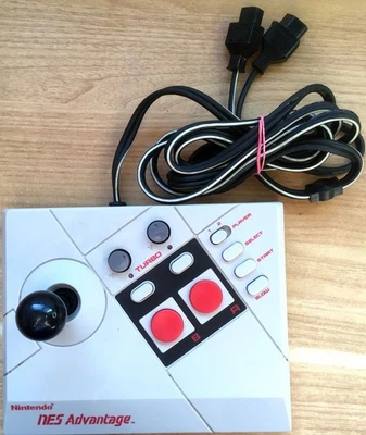 JOYSTICK ARCADE NINTENDO NES ADVANTAGE NES-026 PAL EURO FONCTIONNEL - Bon état - Photo 1/4
