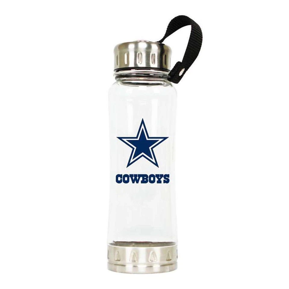 Botella de agua con clip Dallas Cowboys - 16 oz Foto 1 de 1