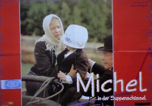 Filmplakat, Poster, MICHEL IN DER SUPPENSCHÜSSEL, nach Astrid Lindgren, 1973