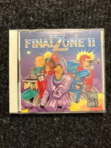 Final Zone II (TurboGrafx-16 CD TurboDuo) Complete - Tested - Authentic - Picture 1 of 3