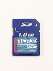 Genuine OEM Kingston SD Card Secure Digital Card 1 GB Memory - Made in Japan