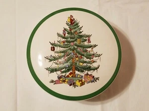 SPODE England Holiday Christmas Tree Theme Covered Dish - Picture 1 of 8