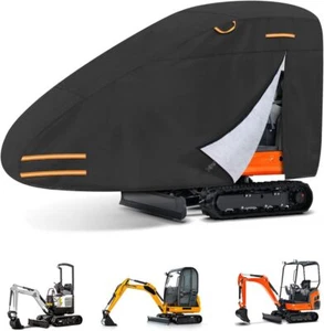 Premium Mini Excavator Cover, Rain, Sun, Freeze Hail Resistant Fit 1760-3530 lbs - Foto 1 di 9