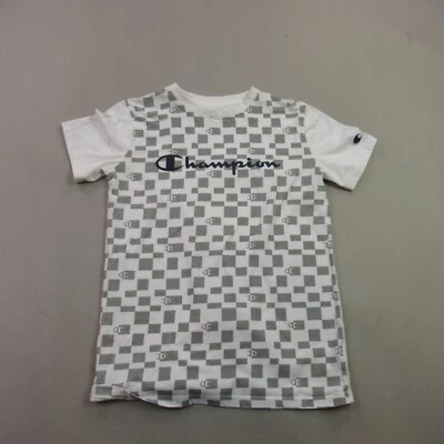 Camisa Champion Niños XL Manga Corta Informal Cuello Redondo Exterior Ligera Foto 1 de 4