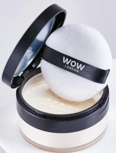 Wow, Loose Face Powder, For Smooth and Silky Texture. Light Beige, Brand New - Picture 1 of 6