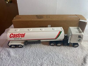 ERTL Castrol Motor Oil Chevy Titan Truck And Tanker Trailer #3176 - Picture 1 of 23