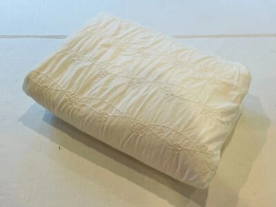 Edredón floral bordado SIMPLY SHABBY CHIC White Delight Collection - Talla doble Foto 1 de 4