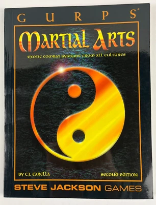GURPS 6036 Martial Arts RPG 2nd edition - Steve Jackson Games 1998 - Image 1 of 4