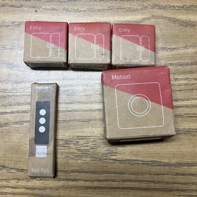 Paquete SimpliSafe - 3 sensores de entrada ES3 / 1 sensor de movimiento MS3 / 1 llavero KF3B Foto 1 de 4