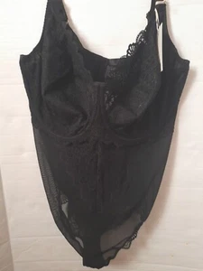 Bravissimo Millie Body Black Wired Non Lined 40HH BNWT RRP54 Freepost - Picture 1 of 9