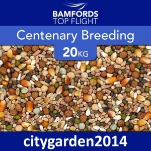 Centenary Breeding Racing Pigeon Food 20kg Bamfords Top Flight New Blend