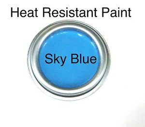 Sky Blue Heat Resistant Paint 190c, Caliper, Direct to Metal Free Postage - Picture 1 of 1