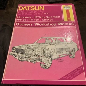 Haynes 679 Datsun Cherry 1979 - 1982 Workshop Manual 988cc 1171cc 1269cc N10 310 - Picture 1 of 4