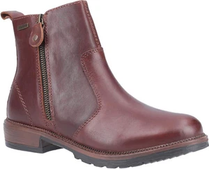 Ladies Cotswold Ashwicke Leather Waterproof Ankle Boots Zip Women Country Shoes - Picture 1 of 4