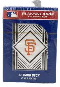 Official MLB PLAYING CARDS San Francisco SF Giants 52 Card Deck NEW SEALED - Picture 1 of 4