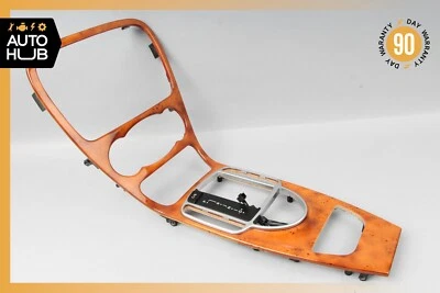 03-04 Mercedes R230 SL500 SL600 Center Console Trim Bezel Wood OEM 80k - Image 1 of 4