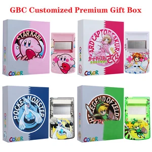 DIY Gameboy Color GBC Retro Pixel IPS screen 3.0 UV print custom boxes and boxes - Picture 1 of 15
