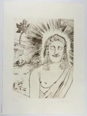 Ernst Marow: Radierung »Odyssee« handsigniert-e.a. Ex.- von 2007 - Bild 1 von 2