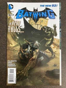 BATWING #19 NEW 52 2013 1ST LUKE FOX AS BATMAN DC NM HIGH GRADE ORIGINAL OWNER - Picture 1 of 10