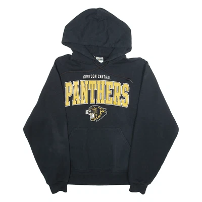 Moletom com capuz preto masculino JERZEES Corydon Central Panthers EUA P - Imagem 1 de 4