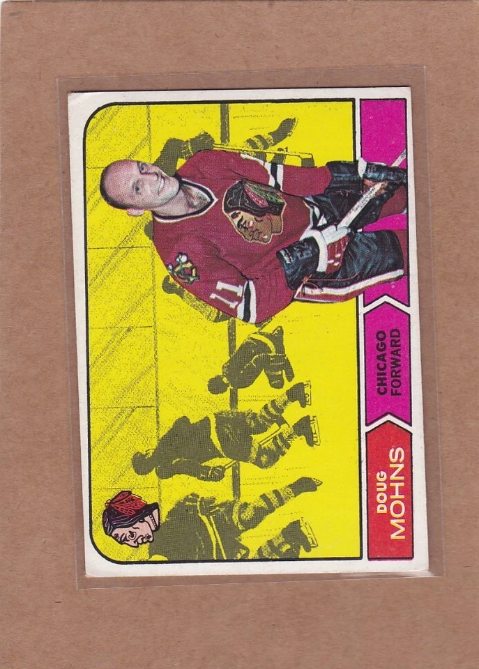 1968-69 TOPPS HOCKEY DOUG MOHNS #19 BLACK HAWKS EX *A32273 - Image 1 of 1