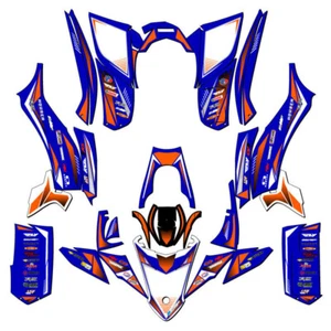 2017-2021 YFZ 50 SURGE Blue Senge Graphics Kit Compatible with Yamaha - Picture 1 of 7