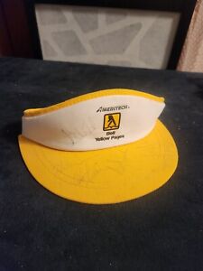 Vintage PGA Tour Ameritech Bell Yellow Pages Autographed Golf Hat Hale Irwin 
