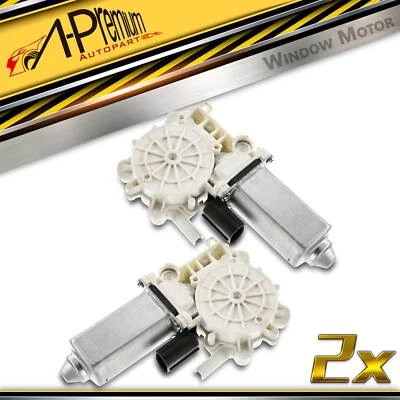 Motor de ventana eléctrica delantera A-Premium 2 piezas para BMW E38 740i 740iL 750iL 1995-2001 Foto 1 de 4