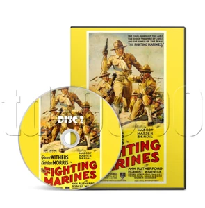 The Fighting Marines (1935) 12 Chapter Mascot Movie Serial Cliffhanger (2 x DVD) - Imagen 1 de 3