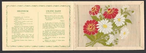 WIX (J) - KENSITAS FLOWERS (EXTRA LARGE, PRINTED) - HELENIUM, OX EYE DAISY - Picture 1 of 2