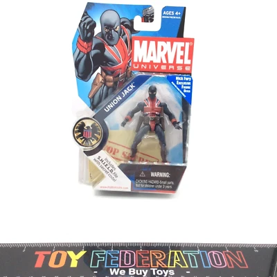 Figura Hasbro Marvel Universe 3.75" UNION JACK #026 Serie 1 Foto 1 de 3