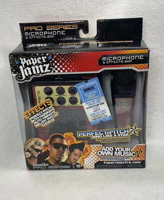 NIB WowWee Paper Jamz Pro Series Microphone and Effects Amp NOS - Image 1 of 4