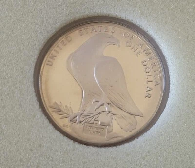1984 S United States Los Angeles 23rd Olympics Silver Dollar Coin With COA 2 - Image 1 of 3