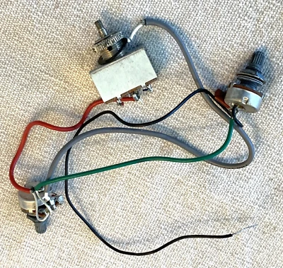 2015 B.C. Arnés de cableado original para guitarra eléctrica Rich Warlock Foto 1 de 3