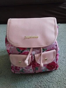 Juicy Couture Mauve Romantic Rose Love Club Backpack pink New with tags - Picture 1 of 12