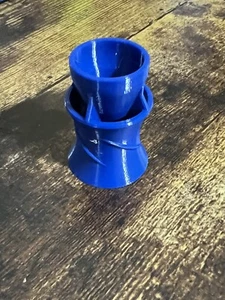 1/2" BLUE RFG LOC LINE RANDOM FLOW GENERATOR NOZZLE PVC 3D PRINTED REEF TANK - Picture 1 of 3